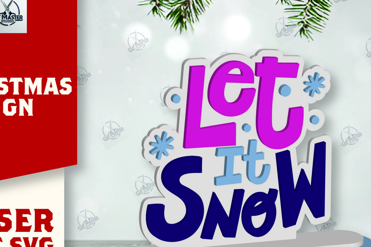 Σετ των 2 Intra απο ξύλο plywood 3mm-4mm πάχος Χριστουγεννιάτικο σημάδι Δίασταση 15x15 cm INTRAFABR-111989773