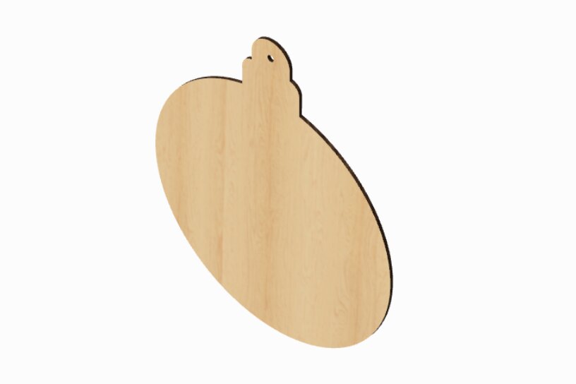 Σετ των 3 Intra απο ξύλο plywood 3mm-4mm πάχος κοπής με λέιζερ Χριστουγεννιάτικη πινακίδα Δίασταση 3x3 cm INTRAFABR-117680499