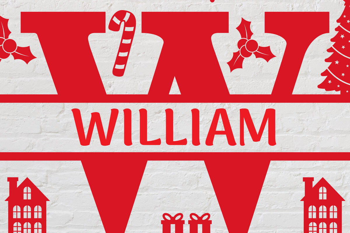 Intra απο ξύλο plywood 3mm-4mm πάχος Χριστουγεννιάτικο χωρισμένο αλφάβητο Δίασταση 750x500 cm INTRAFABR-76787031