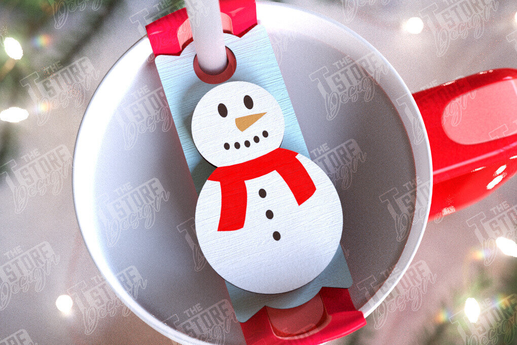 Σετ των 2 Intra απο ξύλο plywood 3mm-4mm πάχος Χριστουγεννιάτικα αξεσουάρ Stanley |Ιδέα δώρου Δίασταση 15x15 cm INTRAFABR-108899235