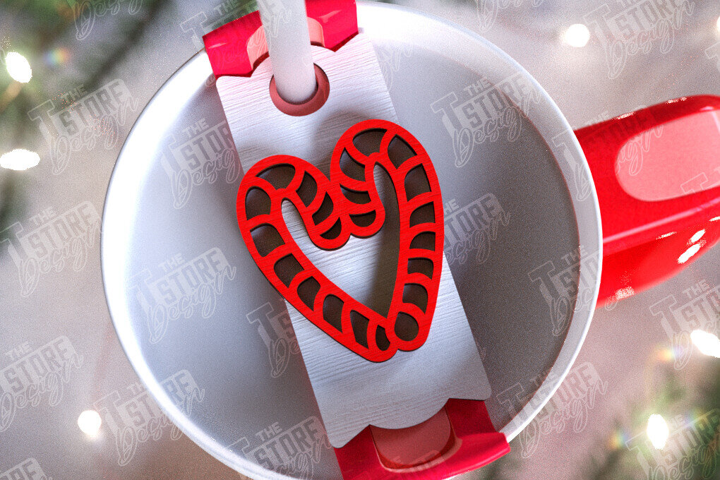 Σετ των 2 Intra απο ξύλο plywood 3mm-4mm πάχος Χριστουγεννιάτικα αξεσουάρ Stanley |Ιδέα δώρου Δίασταση 15x15 cm INTRAFABR-108899209