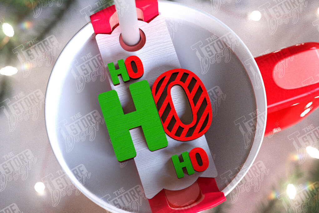 Σετ των 2 Intra απο ξύλο plywood 3mm-4mm πάχος Χριστουγεννιάτικα αξεσουάρ Stanley |Ιδέα δώρου Δίασταση 15x15 cm INTRAFABR-108899225