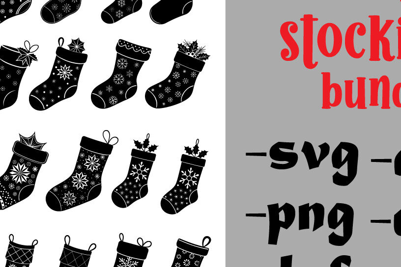 Intra απο ξύλο plywood 3mm-4mm πάχος Χριστουγεννιάτικη κάλτσα διανυσματική δέσμη Δίασταση 40x40 cm INTRAFABR-104634095