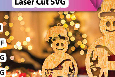 Σετ των 3 Intra απο ξύλο plywood 3mm-4mm πάχος - Χριστουγεννιάτικο παιχνίδι στολίδια αλόγων με λέιζερ Δίασταση 6x6 cm INTRAFABR-104375782