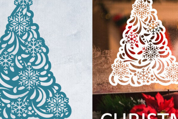 Σετ των 3 Intra απο ξύλο plywood 3mm-4mm πάχος - Πρότυπο υ κομμένων χριστουγεννιάτικων δέντρων  Δίασταση 4x4 cm INTRAFABR-109937608