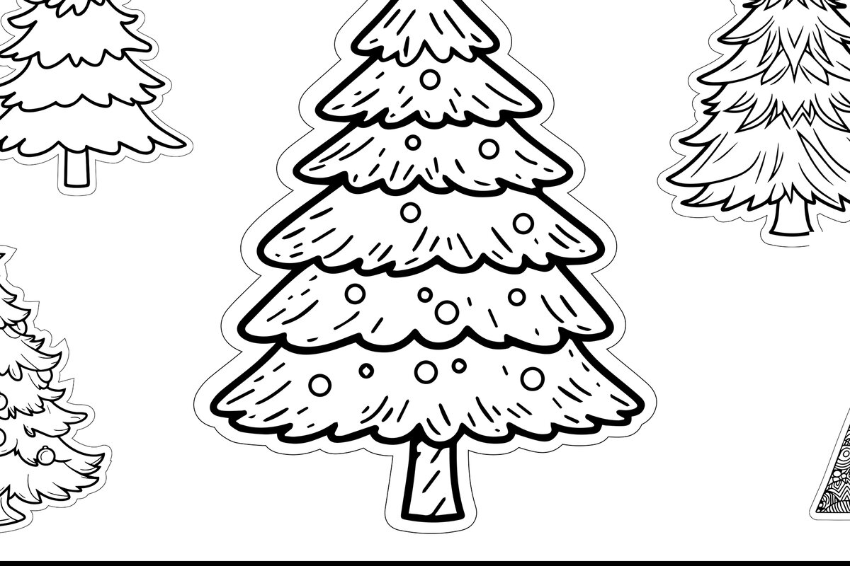 Σετ των 2 Intra απο ξύλο plywood 3mm-4mm πάχος - Κοπή χριστουγεννιάτικου δέντρου με λέιζερ Δίασταση 15x15 cm INTRAFABR-113812349