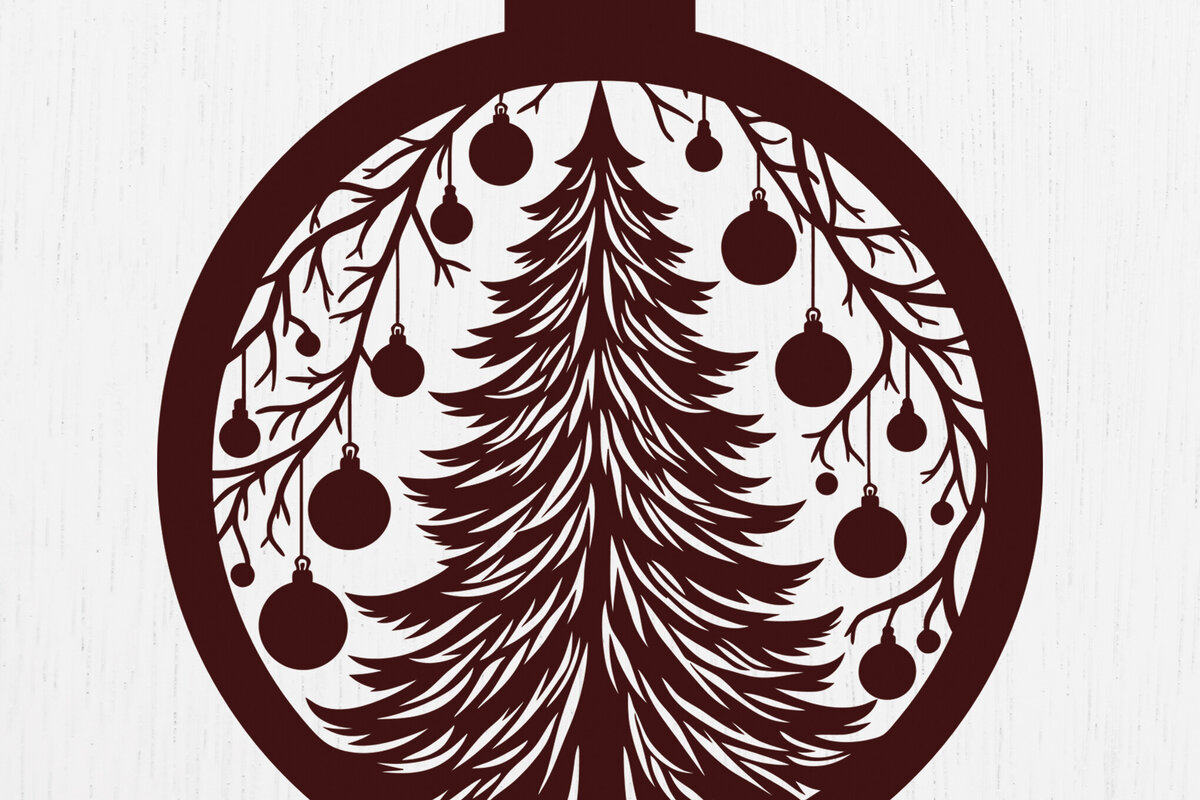 Σετ των 3 Intra απο ξύλο plywood 3mm-4mm πάχος - Στολίδι Χριστουγεννιάτικου Δέντρου  47 Δίασταση 6x6 cm INTRAFABR-116580676