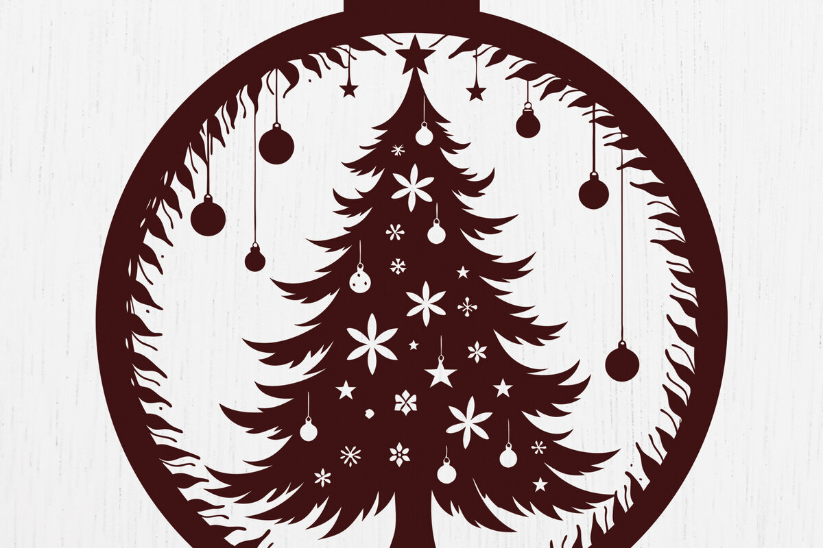 Σετ των 3 Intra απο ξύλο plywood 3mm-4mm πάχος - Στολίδι Χριστουγεννιάτικου Δέντρου  49 Δίασταση 6x6 cm INTRAFABR-116699682