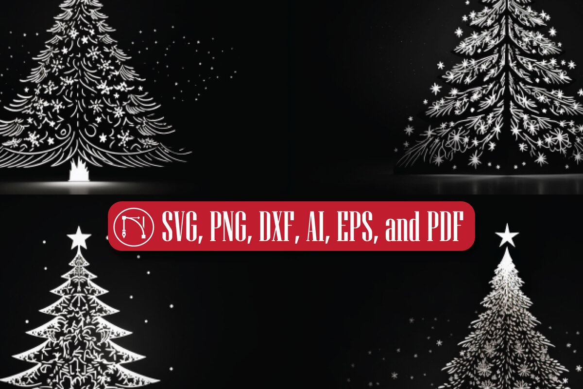 Σετ των 2 Intra απο ξύλο plywood 3mm-4mm πάχος - Στάση Χριστουγεννιάτικου Δέντρου με Γυάλινο Σετ  Δίασταση 15x15 cm INTRAFABR-81469880