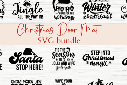 Σετ των 2 Intra απο ξύλο plywood 3mm-4mm πάχος - Πακέτο χριστουγεννιάτικων πινακίδων καλωσορίσματος Δίασταση 15x15 cm INTRAFABR-85651819