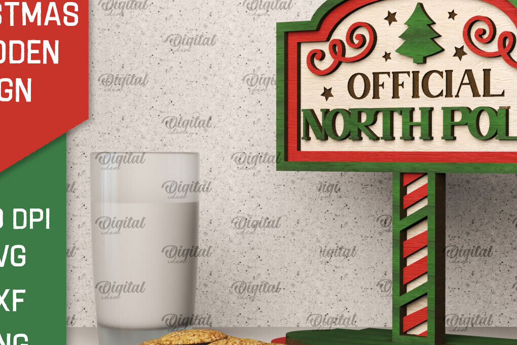 Σετ των 2 Intra απο ξύλο plywood 3mm-4mm πάχος - Χριστουγεννιάτικη ξύλινη πινακίδα κοπής με λέιζερ Δίασταση 15x15 cm INTRAFABR-104865473