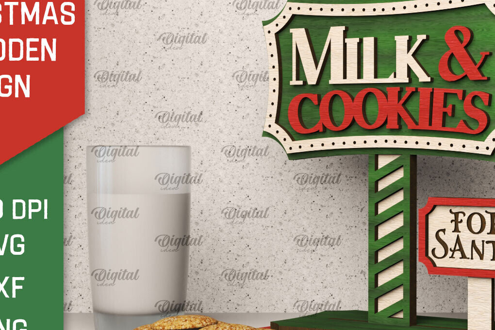 Σετ των 2 Intra απο ξύλο plywood 3mm-4mm πάχος - Χριστουγεννιάτικη ξύλινη πινακίδα κοπής με λέιζερ Δίασταση 15x15 cm INTRAFABR-104864921