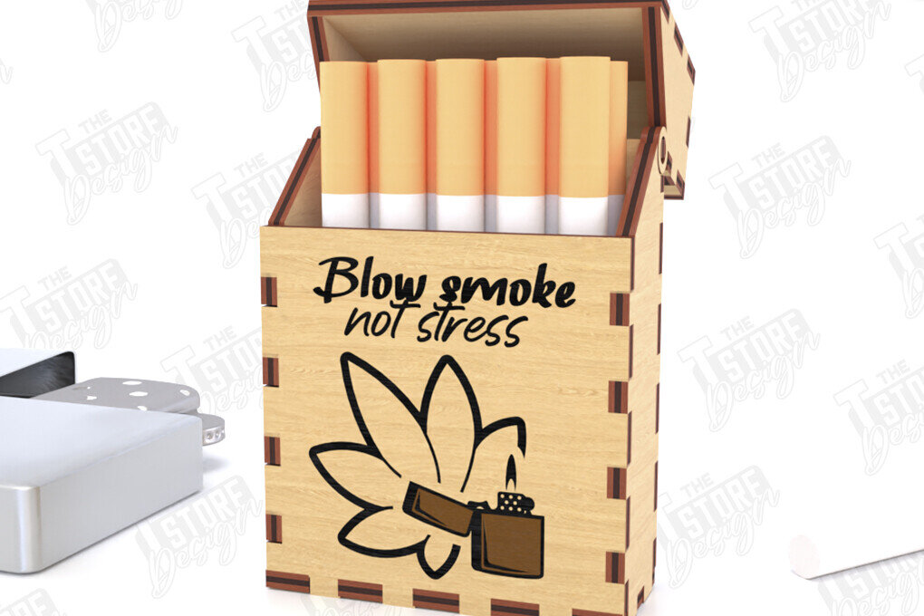 Intra απο ξύλο plywood 3mm-4mm πάχος - Κοπή Laser Box | Κουτί καπνού Δίασταση 20x20 cm INTRAFABR-120158717