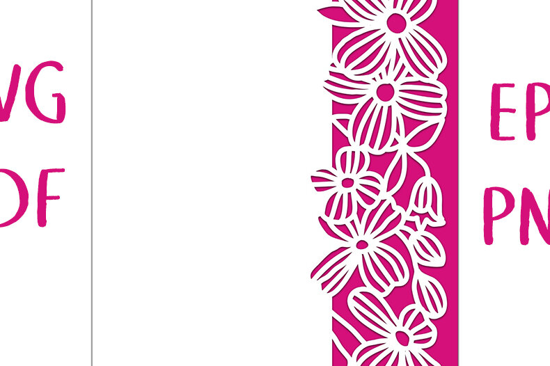 Σετ των 3 Intra απο ξύλο plywood 3mm-4mm πάχος - Χαιρετισμός Clematis Floral Lace Edgeed Δίασταση 7x5 cm INTRAFABR-4257535