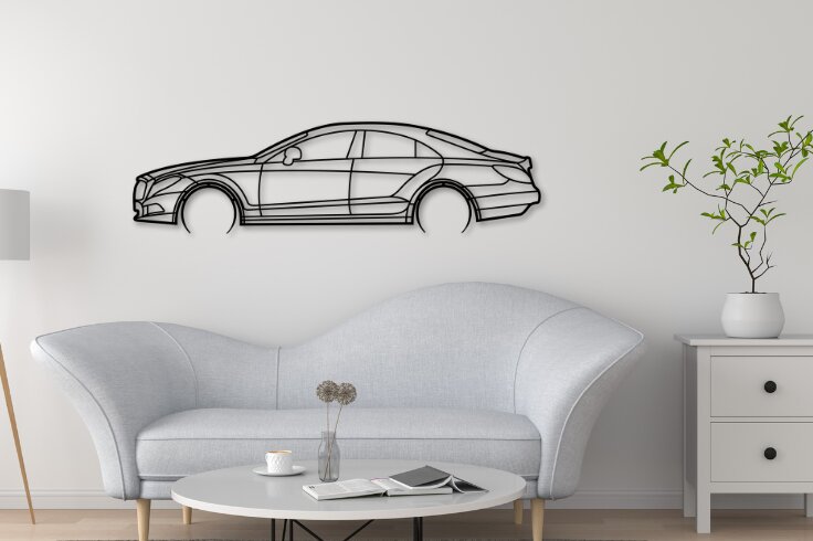 Σετ των 3 Intra απο ξύλο plywood 3mm-4mm πάχος - CLS C218 Laser Cut Car Dxf Silhouette Δίασταση 20x20 cm INTRAFABR-110989893