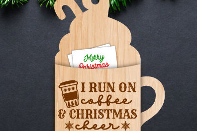 Intra απο ξύλο plywood 3mm-4mm πάχος - Γραφικό σχέδιο θήκης δώρου για καφέ Δίασταση 30x20 cm INTRAFABR-78362351