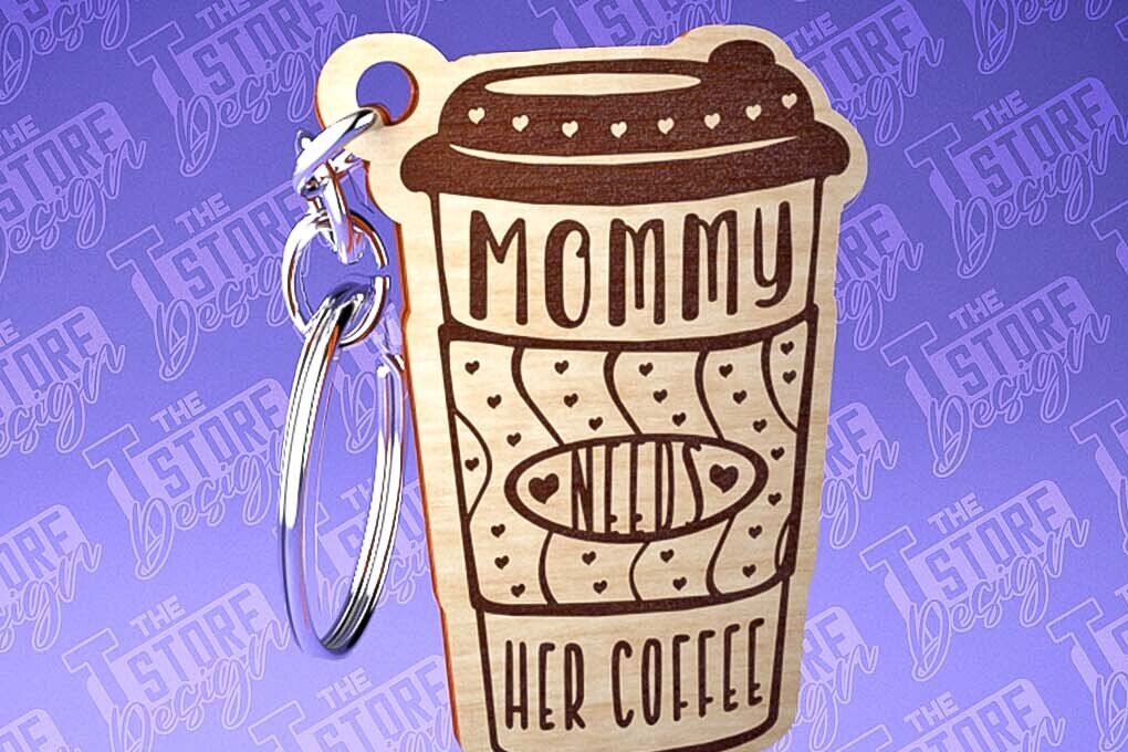 Σετ των 3 Intra απο ξύλο plywood 3mm-4mm πάχος - Κοπή Laser Μπρελόκ Καφέ | Αστεία αποσπάσματα Δίασταση 4x4 cm INTRAFABR-80296138