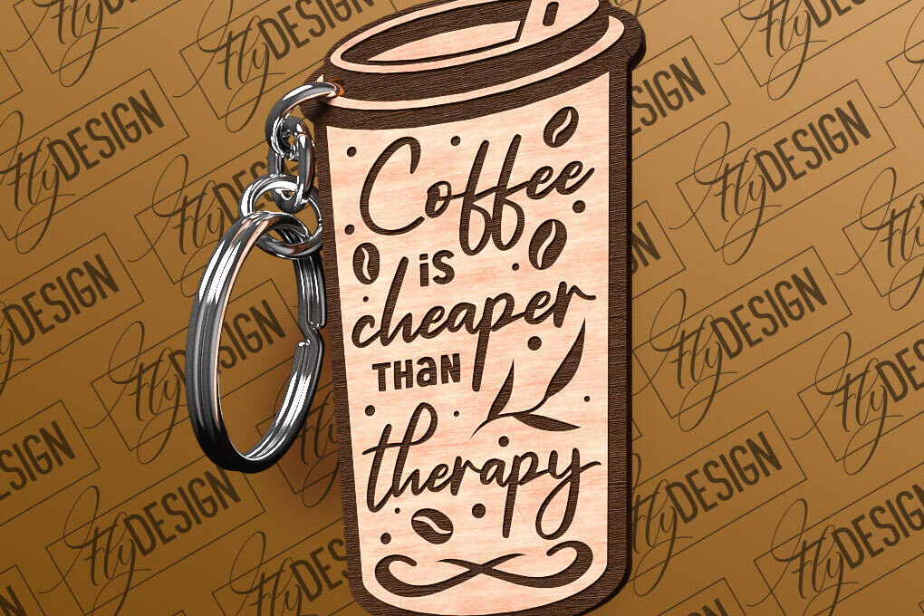 Σετ των 3 Intra απο ξύλο plywood 3mm-4mm πάχος - Κοπή Laser Μπρελόκ Καφέ | Αστεία αποσπάσματα Δίασταση 4x4 cm INTRAFABR-80140961