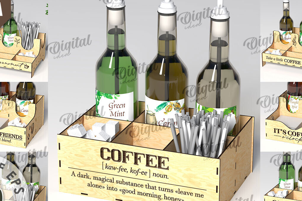 Intra απο ξύλο plywood 3mm-4mm πάχος - Δέσμη κοπής με λέιζερ Ράφια σιροπιού καφέ Δίασταση 30x20 cm INTRAFABR-108832690