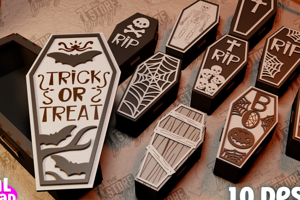 Σετ των 3 Intra απο ξύλο plywood 3mm-4mm πάχος - Πακέτο Κουτιά Κουφέτας | Κουτιά θεραπείας Δίασταση 15x15 cm INTRAFABR-104882108