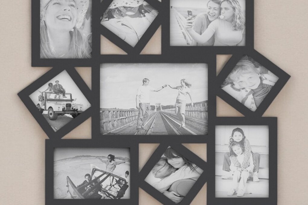 Σετ των 2 Intra απο ξύλο plywood 3mm-4mm πάχος - σχεδίασης κολάζ 092 Δίασταση 20x25 cm INTRAFABR-117800451