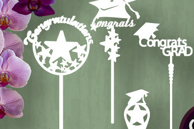 Intra απο ξύλο plywood 3mm-4mm πάχος - Συγχαρητήρια Cake Toppers Δίασταση 30x20 cm INTRAFABR-105042293