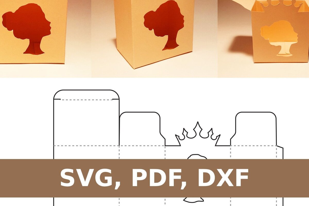 Σετ των 2 Intra απο ξύλο plywood 3mm-4mm πάχος - Κουτί καλλυντικών Δίασταση 15x15 cm INTRAFABR-33737098