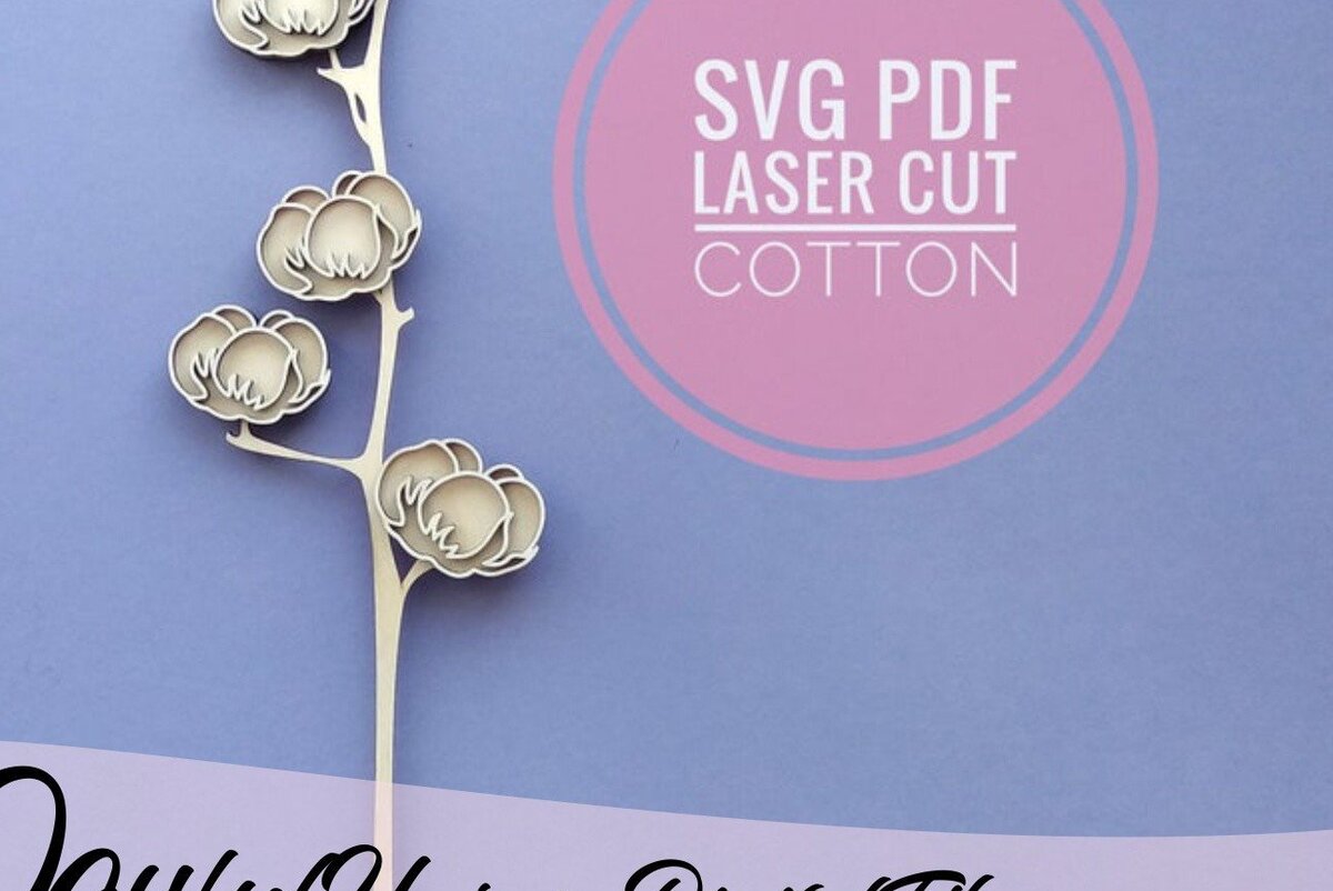 Σετ των 2 Intra απο ξύλο plywood 3mm-4mm πάχος - Βαμβακερό  κοπής με λέιζερ  Δίασταση 20x20 cm INTRAFABR-33816204