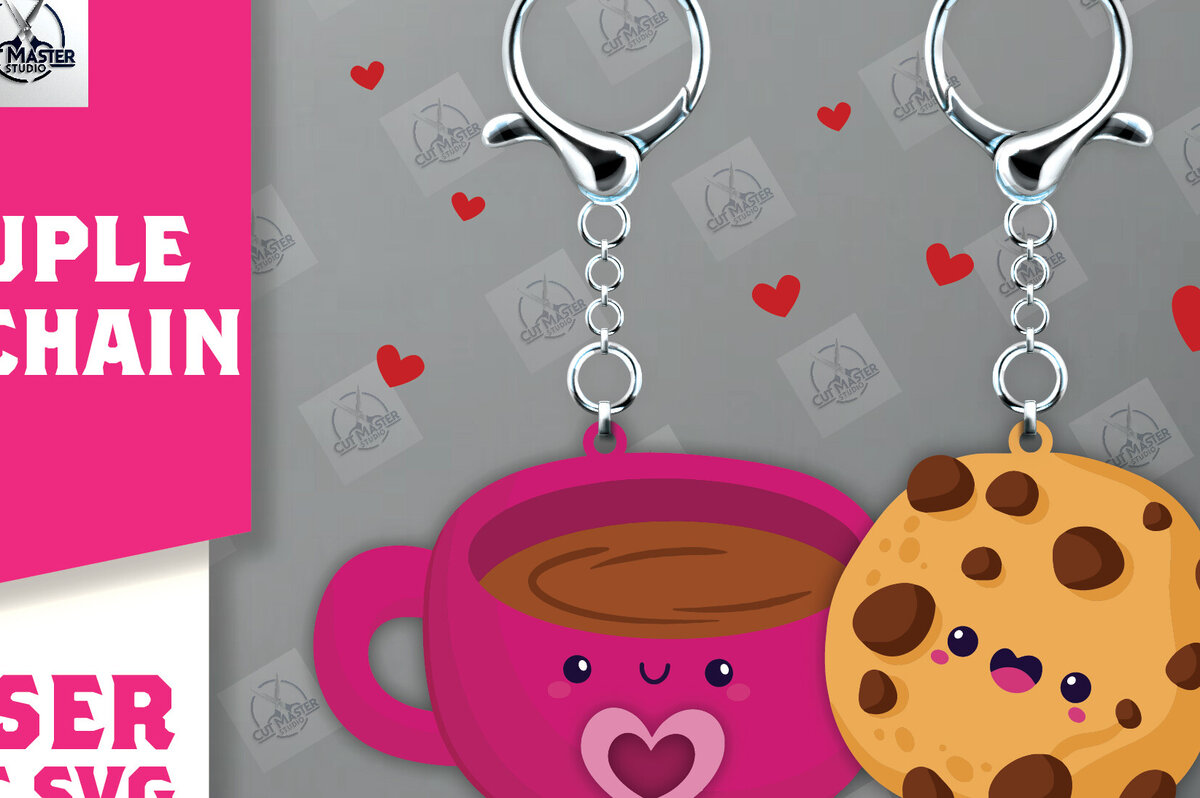 Σετ των 3 Intra απο ξύλο plywood 3mm-4mm πάχος - Μπρελόκ Ζευγάρι Laser Cut  Δίασταση 4x4 cm INTRAFABR-112811183