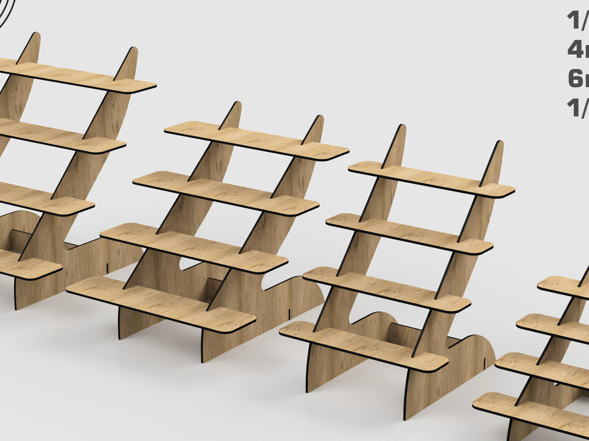 Σετ των 2 Intra απο ξύλο plywood 3mm-4mm πάχος - Δημιουργία Αρχείων Αποκοπής με Λέιζερ Οθόνης Δίασταση 20x20 cm INTRAFABR-108551086