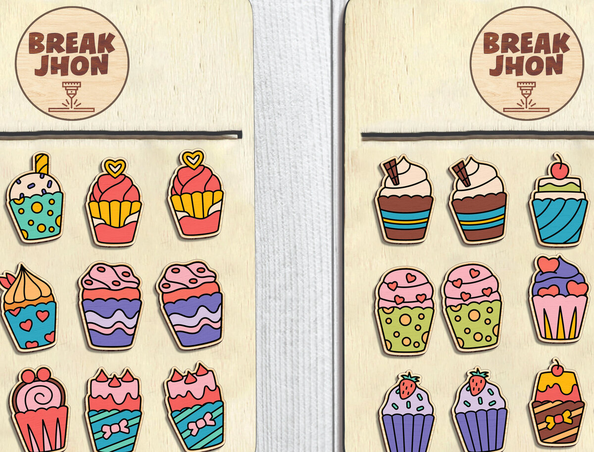 Σετ των 3 Intra απο ξύλο plywood 3mm-4mm πάχος - Κρέμα καρφωτικό σκουλαρίκι κομμένο   Δίασταση 3x3 cm INTRAFABR-97026852