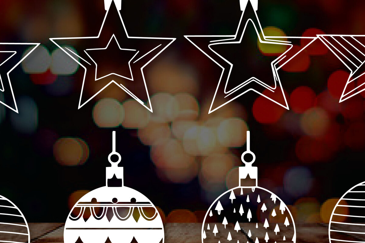 Σετ των 3 Intra απο ξύλο plywood 3mm-4mm πάχος - Πακέτο Cricut Χριστουγεννιάτικη διακόσμηση  Δίασταση 4x4 cm INTRAFABR-83314863