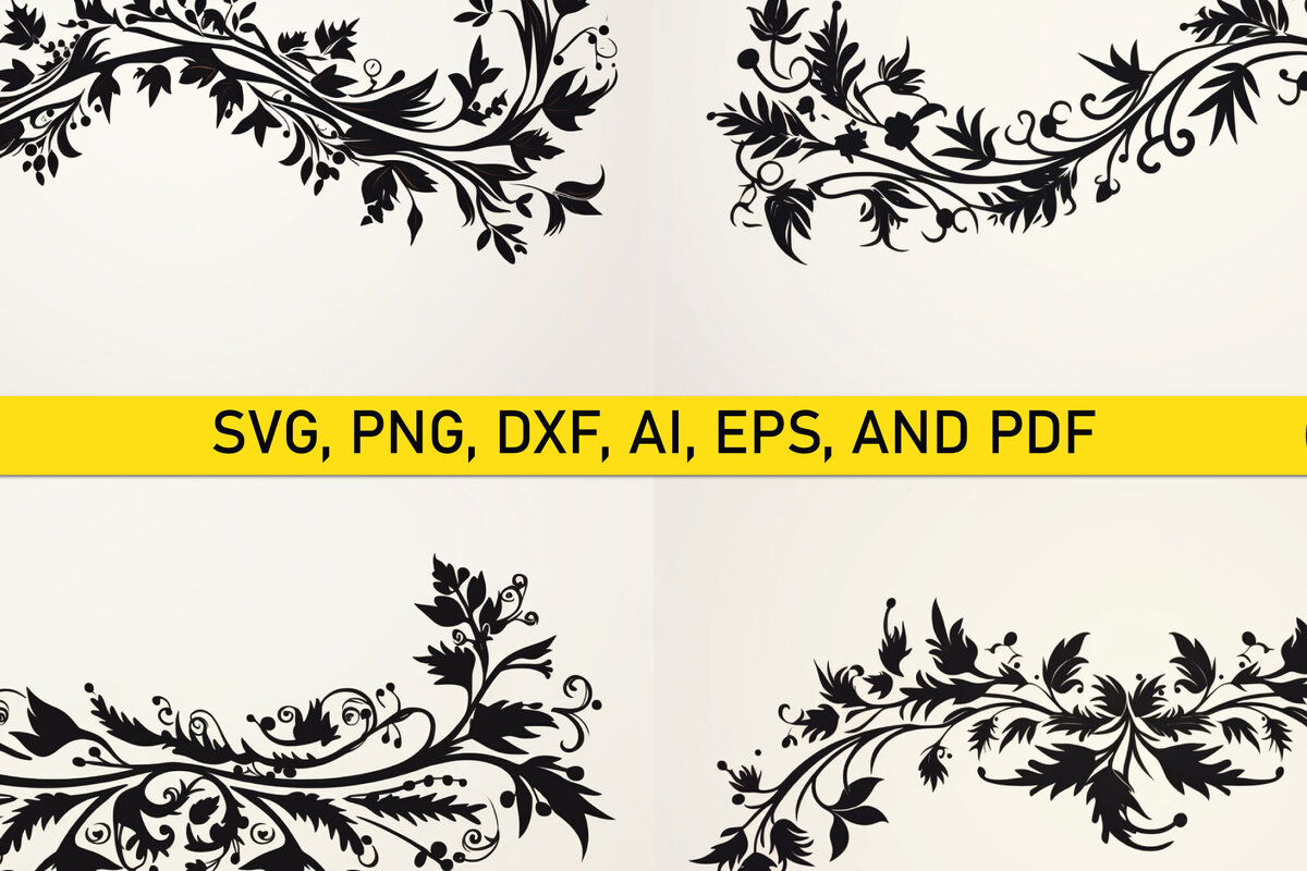 Σετ των 3 Intra απο ξύλο plywood 3mm-4mm πάχος - Cricut Christmas Trim Corners  Σετ Δίασταση 4x4 cm INTRAFABR-81651747