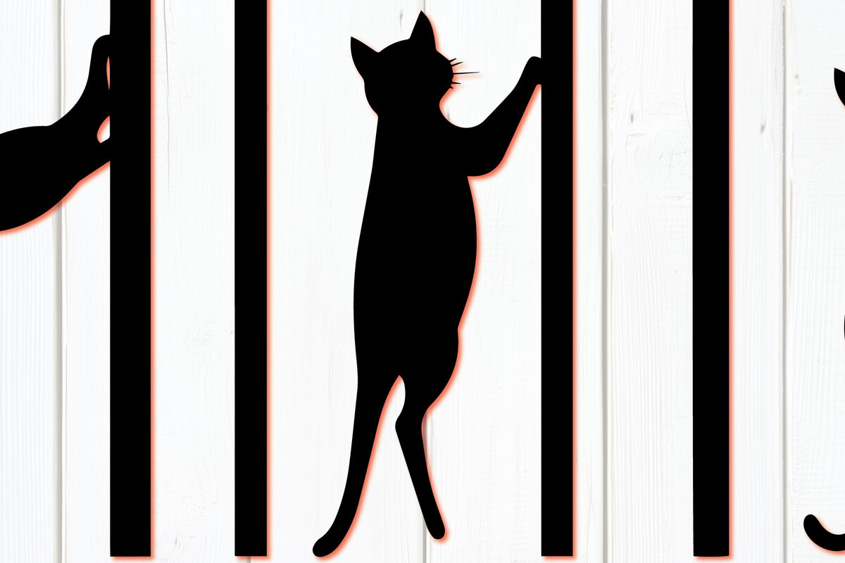 Σετ των 3 Intra απο ξύλο plywood 3mm-4mm πάχος - Κουφώματα πορτών Cricut με Cat  Δίασταση 4x4 cm INTRAFABR-104057296