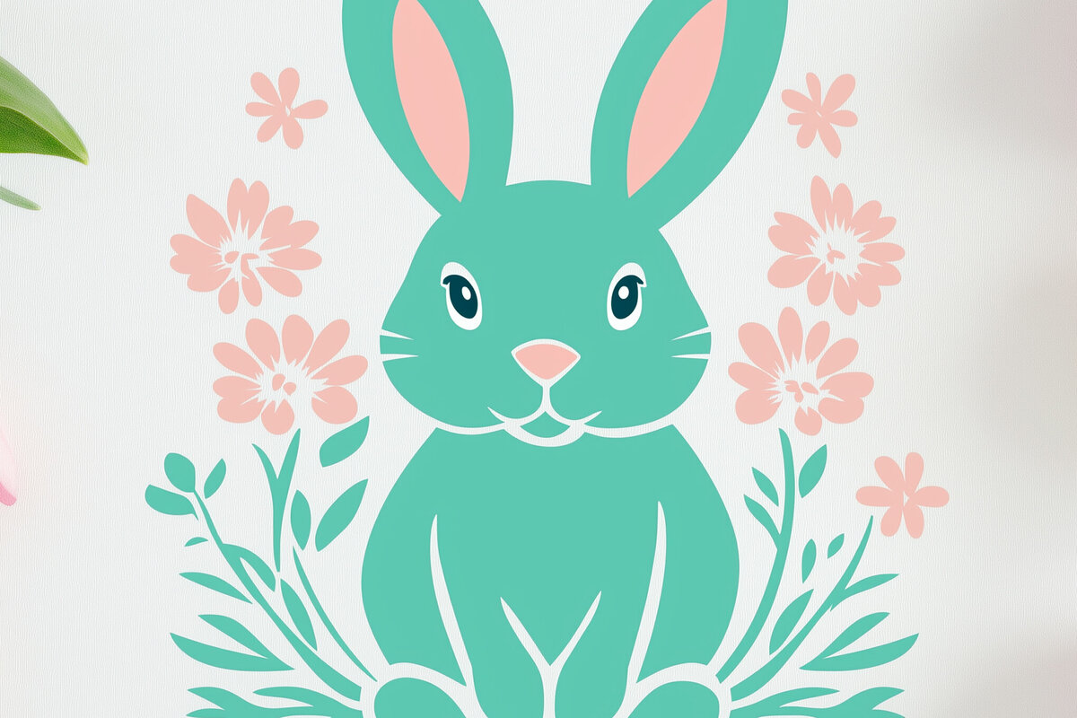 Σετ των 3 Intra απο ξύλο plywood 3mm-4mm πάχος - Cricut Easter Bunny  Cut  Δίασταση 4x4 cm INTRAFABR-118527321