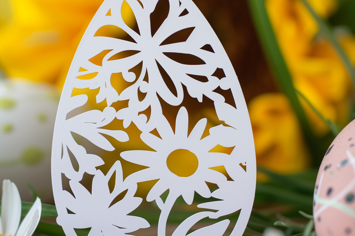 Σετ των 3 Intra απο ξύλο plywood 3mm-4mm πάχος -  Cricut Πασχαλινό  Δίασταση 4x4 cm INTRAFABR-92115687