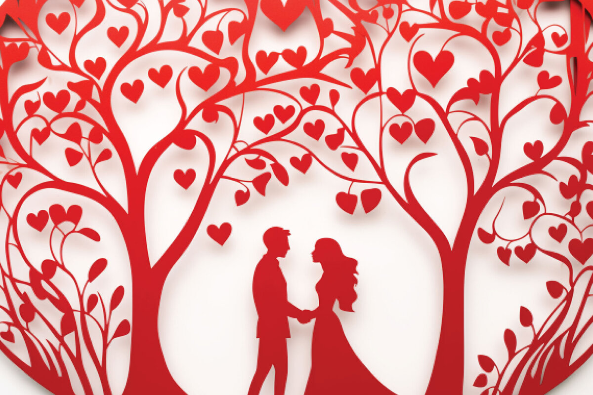 Σετ των 3 Intra απο ξύλο plywood 3mm-4mm πάχος -  Cricut Flower Heart  Cut Δίασταση 4x4 cm INTRAFABR-89661199