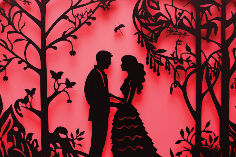 Σετ των 3 Intra απο ξύλο plywood 3mm-4mm πάχος - Σχέδια Cricut Valentine Cut Laser Δίασταση 4x4 cm INTRAFABR-88763558