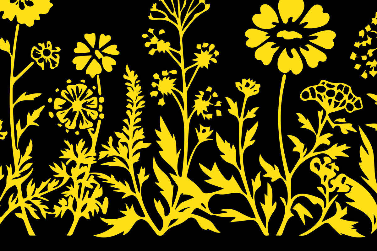 Σετ των 3 Intra απο ξύλο plywood 3mm-4mm πάχος - Πακέτο Cricut Wildflower Element  Δίασταση 4x4 cm INTRAFABR-85300391