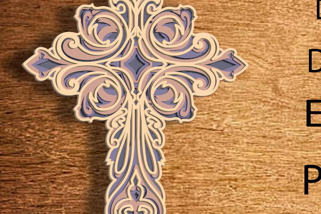 Intra απο ξύλο plywood 3mm-4mm πάχος - Cross Multilayer /Laser Cross DXF Δίασταση 30x20 cm INTRAFABR-78847612