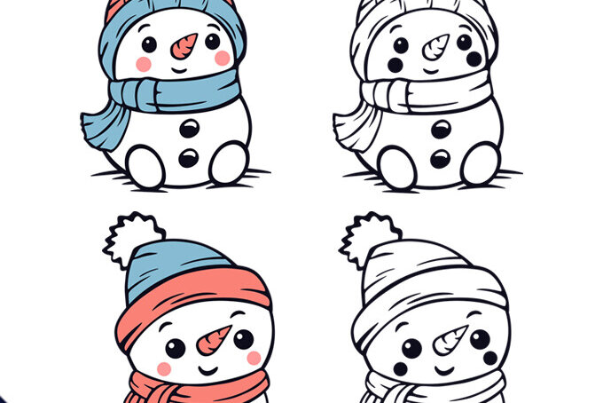 Intra απο ξύλο plywood 3mm-4mm πάχος - Χαριτωμένα χριστουγεννιάτικα σχέδια για μωρά χιονάνθρωπος Δίασταση 30x20 cm INTRAFABR-86112798