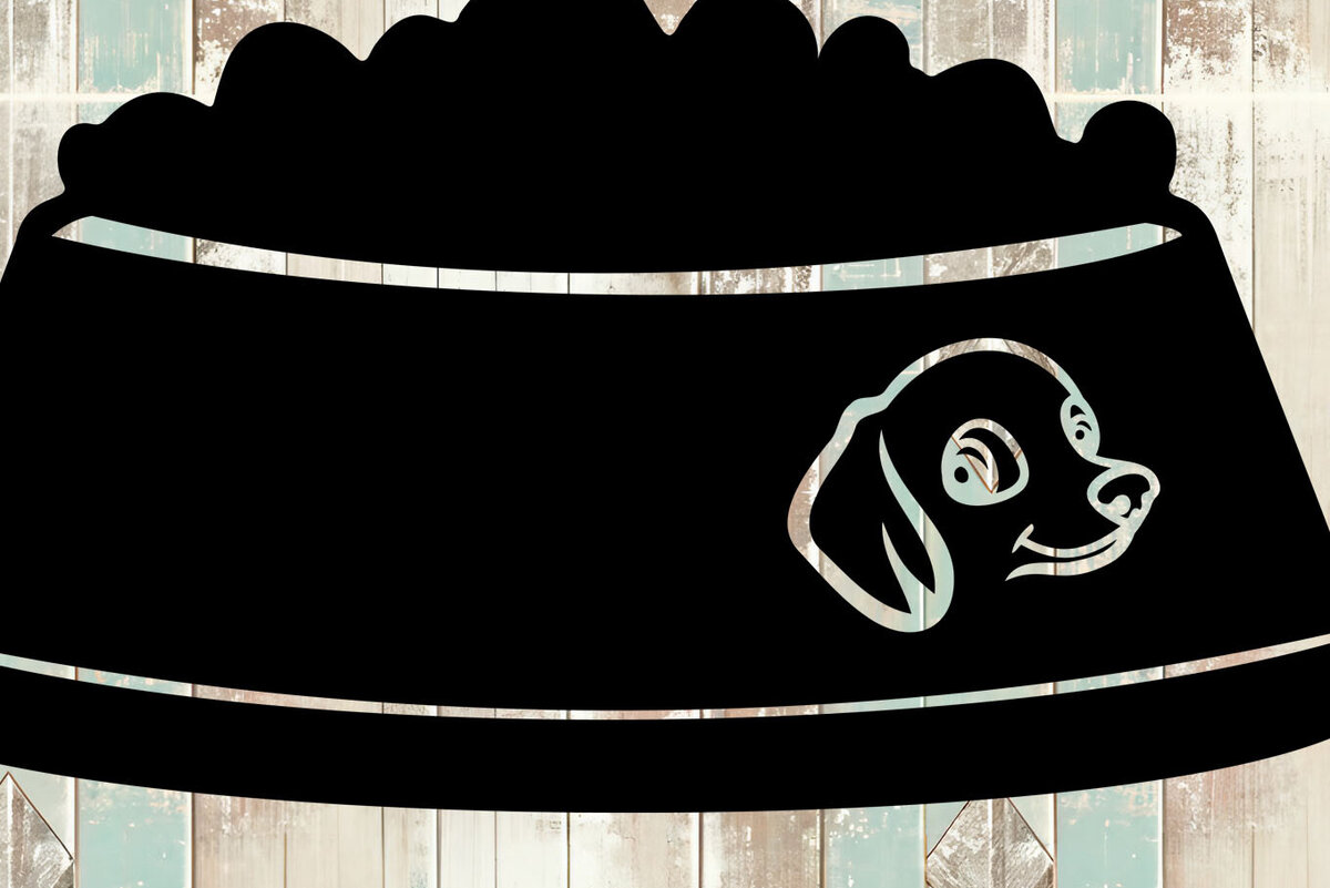 Σετ των 2 Intra απο ξύλο plywood 3mm-4mm πάχος - Κοπή αυτοκόλλητου αυτοκινήτου Dachshund  Design Δίασταση 20x20 cm INTRAFABR-104613682