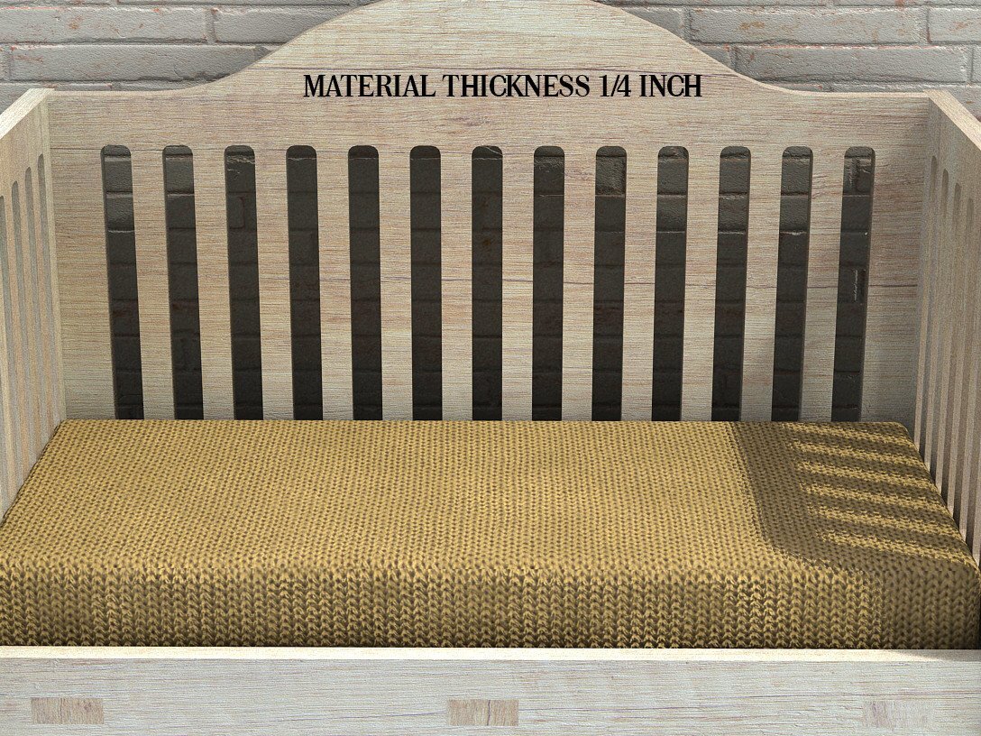 Intra απο ξύλο plywood 3mm-4mm πάχος - Λίμες κοπής κούκλας ανάκλιντρο Baby Rock Δίασταση 30x20 cm INTRAFABR-38584960