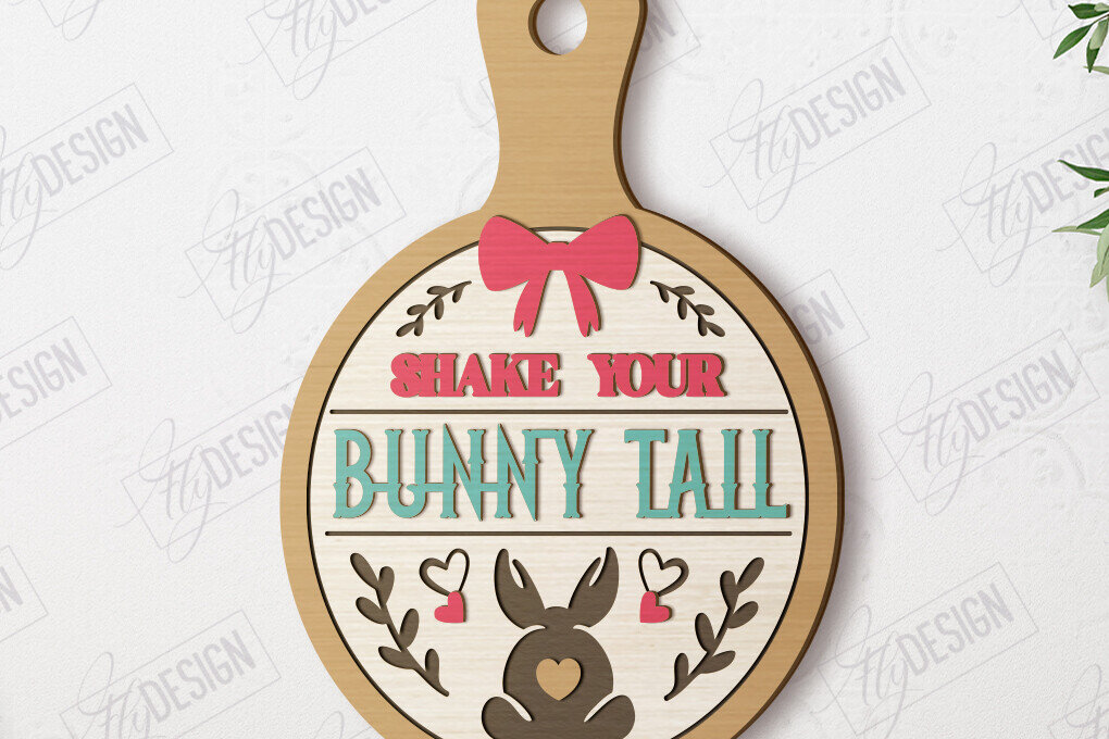 Σετ των 2 Intra απο ξύλο plywood 3mm-4mm πάχος - Διακοσμητική πασχαλινή σανίδα | Σανίδα κοπής Δίασταση 15x15 cm INTRAFABR-117198267