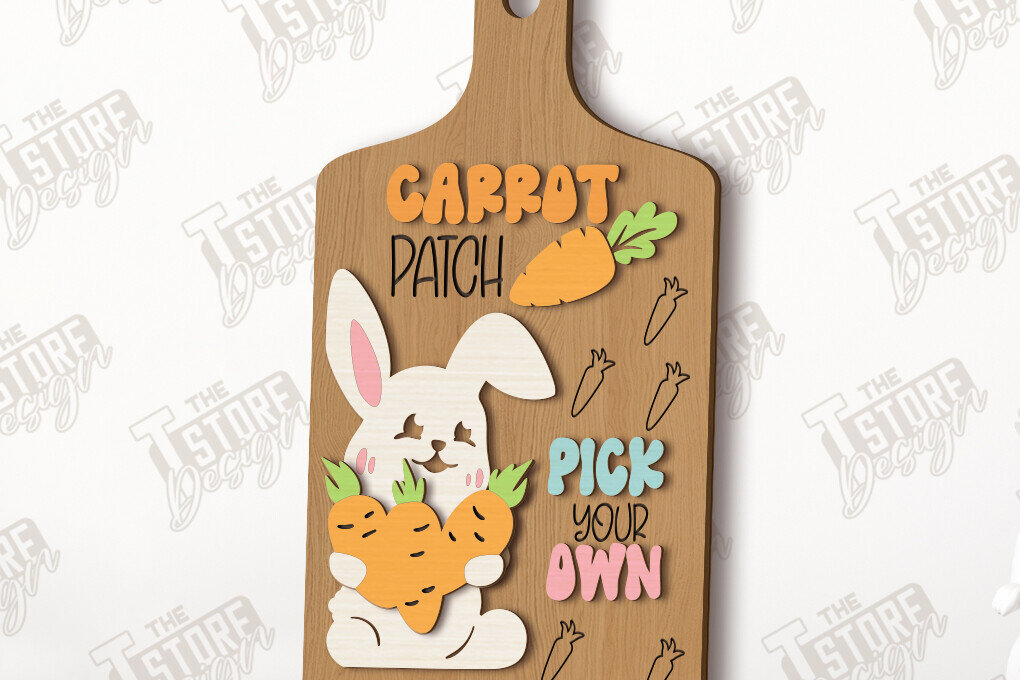 Σετ των 3 Intra απο ξύλο plywood 3mm-4mm πάχος - Διακοσμητικό Πασχαλινό Mini Cutting Board|CNC Δίασταση 15x15 cm INTRAFABR-117201646