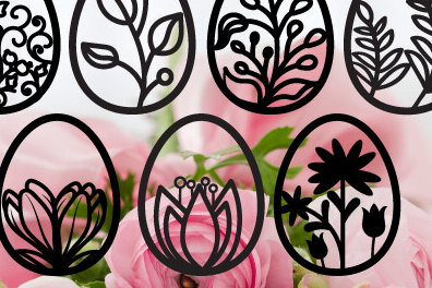 Σετ των 2 Intra απο ξύλο plywood 3mm-4mm πάχος - Διακοσμητικό Κρεμαστό Πασχαλινό Αυγό  1464 Δίασταση 15x15 cm INTRAFABR-116254926