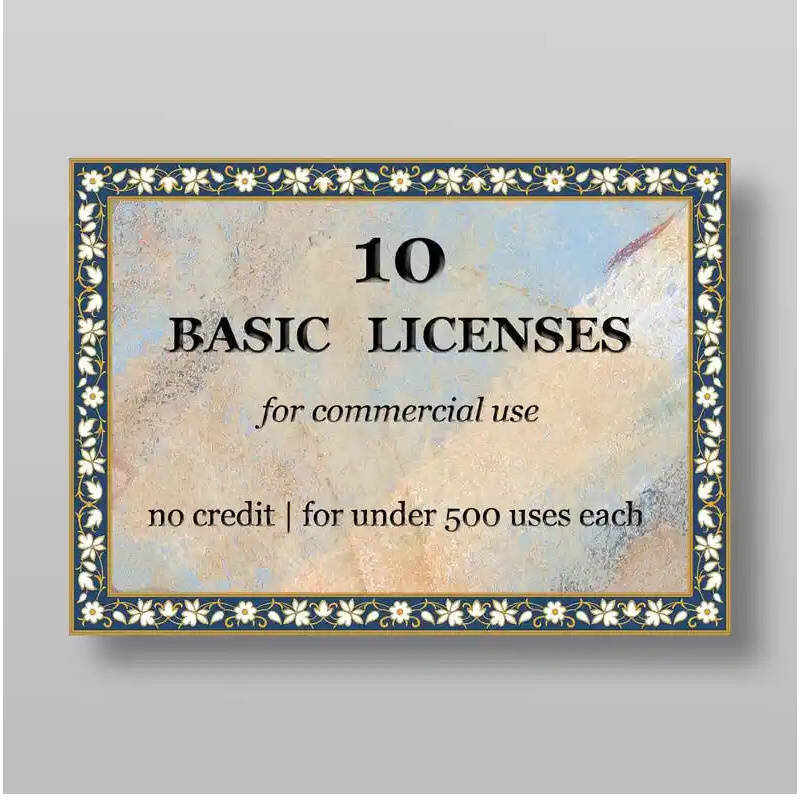 Σετ 2 τεμαχίων – Εικόνα Ορθοδοξίας με περίγραμμα χρυσό σε ξύλο Φλαμουρίας  με  βάση Συσκευασία 10 βασικών εμπορικών αδειών για εμπορική χρήση ψηφιακών εικόνων, ποσότητες από 1 έως 500 τεμάχια έκαστη | Πακέτο με έκπτωση 65%.Χειροποίητη Ελληνορθόδοξη , Κρεμ