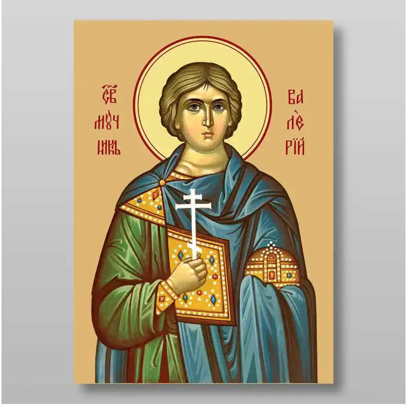 Σετ 2 τεμαχίων – Εικόνα Ορθοδοξίας με περίγραμμα χρυσό σε ξύλο Φλαμουρίας  με  βάση Valery martire Χειροποίητη Ελληνορθόδοξη , Κρεμαστή πλάκα βυζαντινής τέχνης, χριστιανική τέχνη Διάσταση 15x11 cm (5,9 x 4,3 ίντσες) INTRAEK-21048