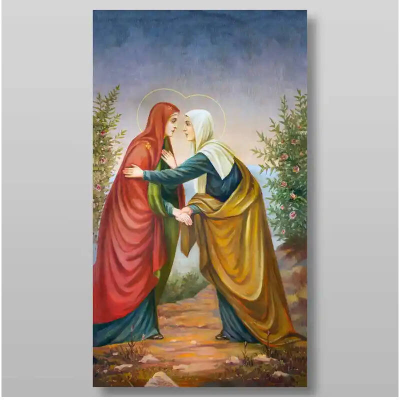 Εικόνα Ορθοδοξίας με περίγραμμα χρυσό σε ξύλο Φλαμουρίας  με  βάση Χαιρετισμοί από την Ορθόδοξη Ελισάβετ Χειροποίητη Ελληνορθόδοξη , Κρεμαστή πλάκα βυζαντινής τέχνης, χριστιανική τέχνη Διάσταση 10x7 cm (3,9 x 2,8 ίντσες) INTRAEK-7881