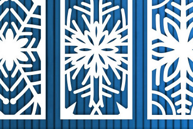 Intra απο ξύλο plywood 3mm-4mm πάχος - Διακοσμητικό πάνελ κοπής με λέιζερ διακόσμηση τοίχου Δίασταση 30x20 cm INTRAFABR-70776716